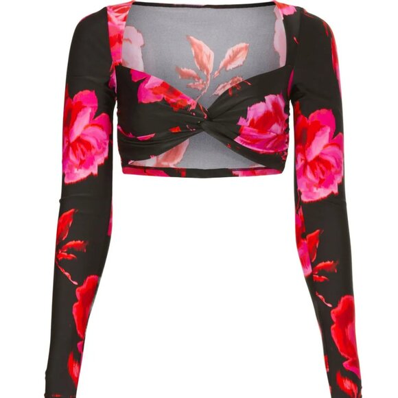 The Andamane Long sleeve floral top M NWT - Picture 2 of 3